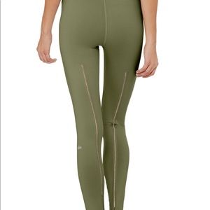 ALO Yoga Olive Green Leggings